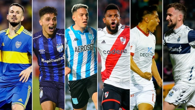 Boca, Atlético Tucumán, Racing, River, Huracán y Gimnasia tienen chances matemáticas de ser campeón