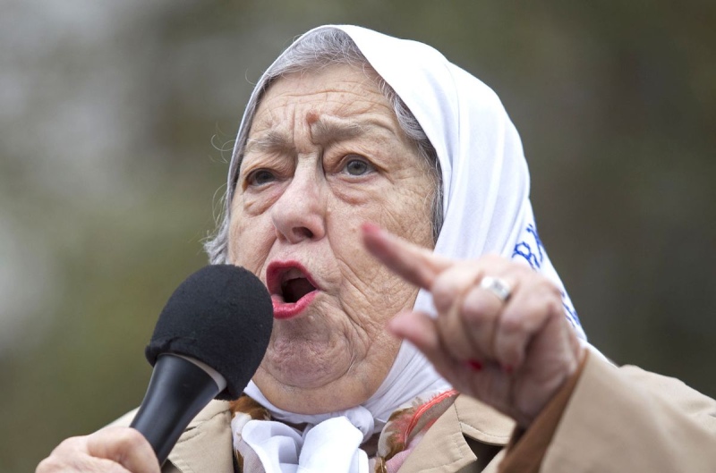 Internaron a Hebe de Bonafini en La Plata