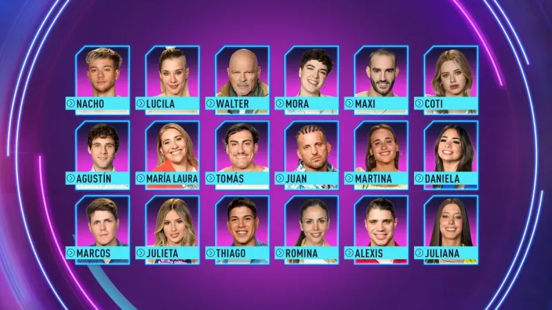 Quiénes son los primeros cuatro nominados de Gran Hermano