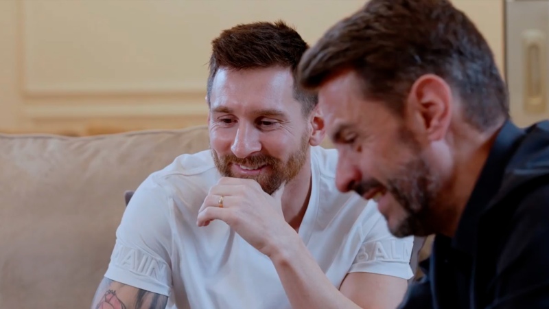 La reacción viral de Messi por la emoción de Pablo Giralt