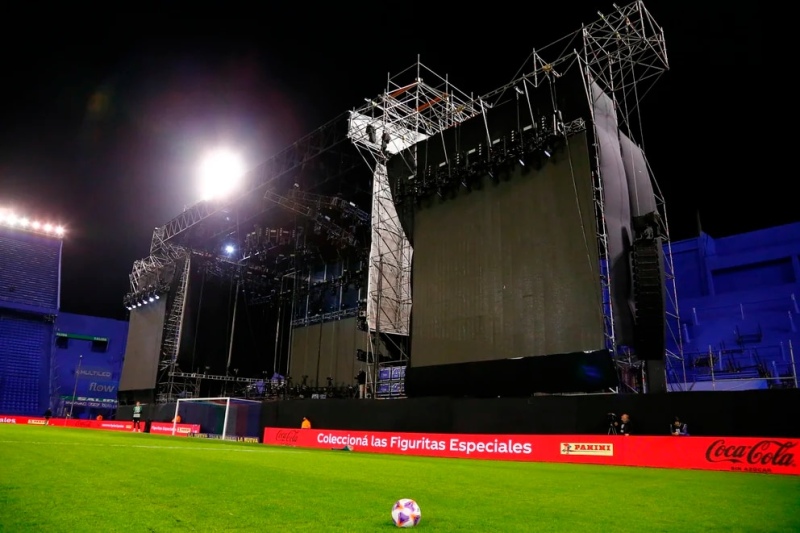 Vélez no podrá seguir jugando con el escenario detrás del arco