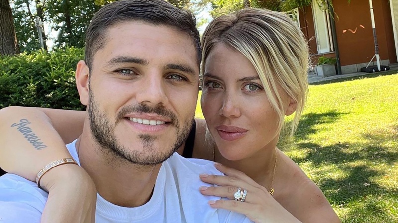 Icardi vino a la Argentina y Wanda no lo dejó entrar a la casa