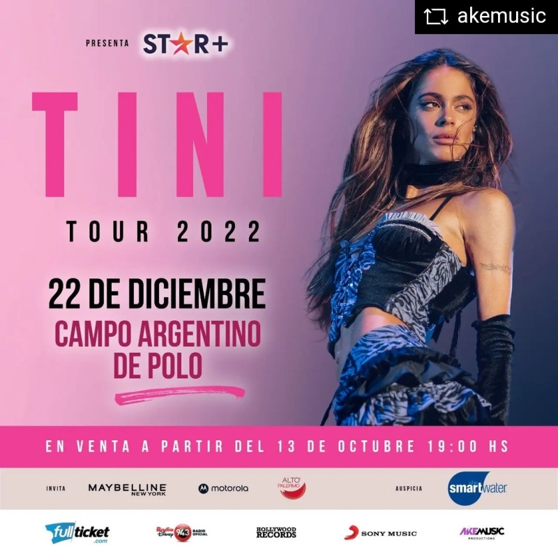 Tini despide el año con un mega show!