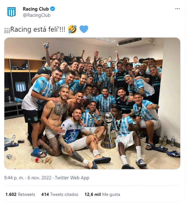 La burla de Racing a Boca