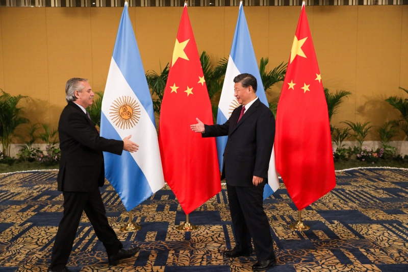 Alberto habló sobre su estado de salud y la reunión con Xi Jinping