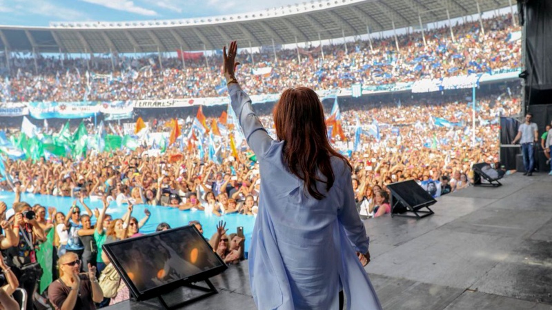 Cristina encabeza el acto por el Día de la Militancia peronista