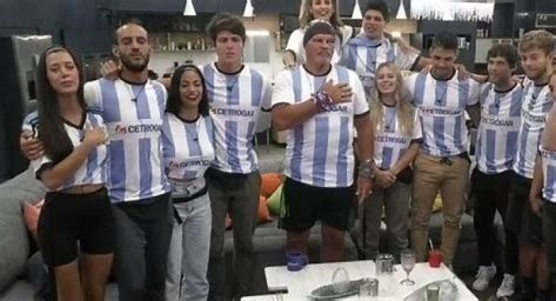 Los festejos por la victoria de Argentina en la casa de Gran Hermano