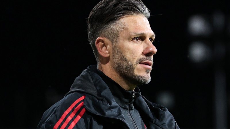 Demichelis llegó al país para ser el nuevo entrenador de River