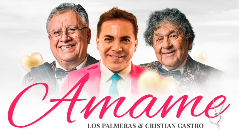 Los Palmeras estrenaron un tema junto a Cristian Castro