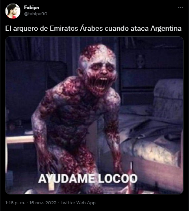 Los memes que dejó la goleada de Argentina a Emiratos Árabes Unidos