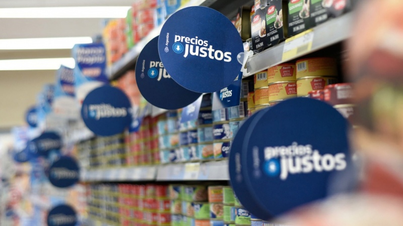 Los nuevos carteles de Precios Justos ya están en los supermercados