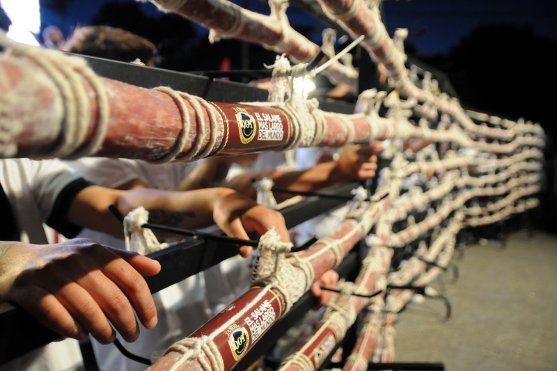 El salame más largo del mundo es argentino