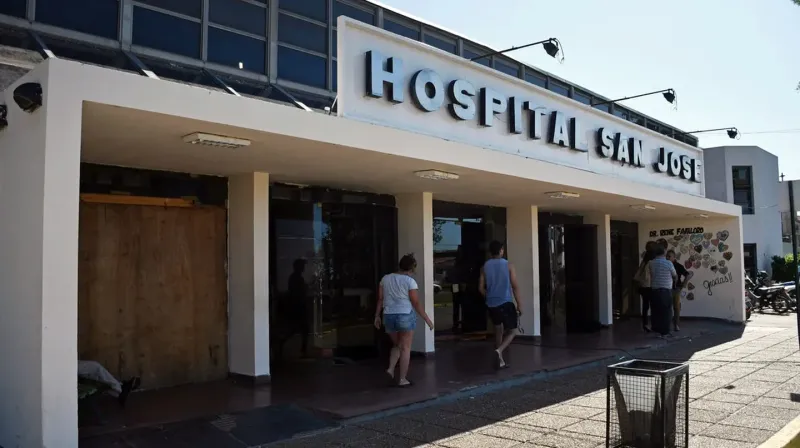 Hospital donde está la víctima