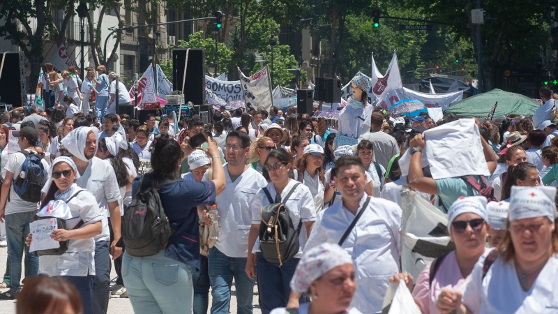 Paro general de médicos