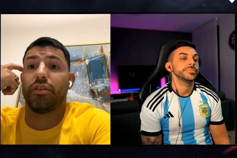 El Kun se cruzó en vivo con un reconocido youtuber español: ”Me caes para el orto”