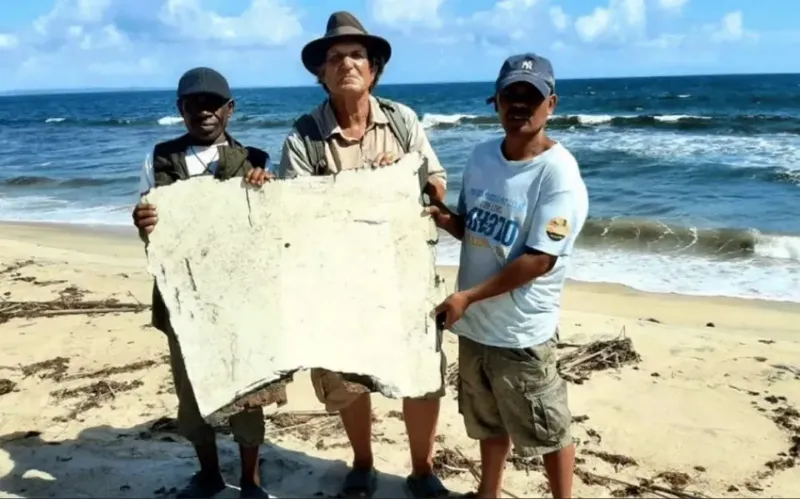 Aseguran que encontraron una pieza clave del avión de Malaysia Airlines