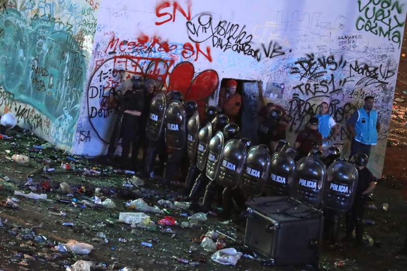 Liberaron a los 23 detenidos durante la caravana de la Scaloneta