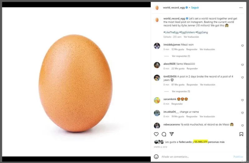 La foto de Messi con la Copa del Mundo rompió el récord en Instagram y superó a la del huevo