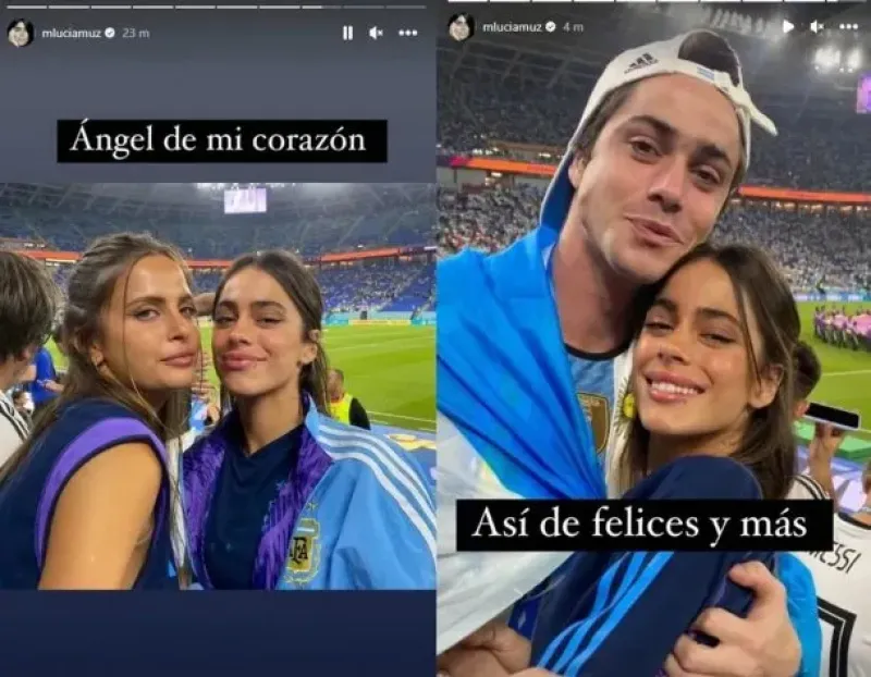 Tini bancó a Rodrigo De Paul en el Mundial Qatar 2022