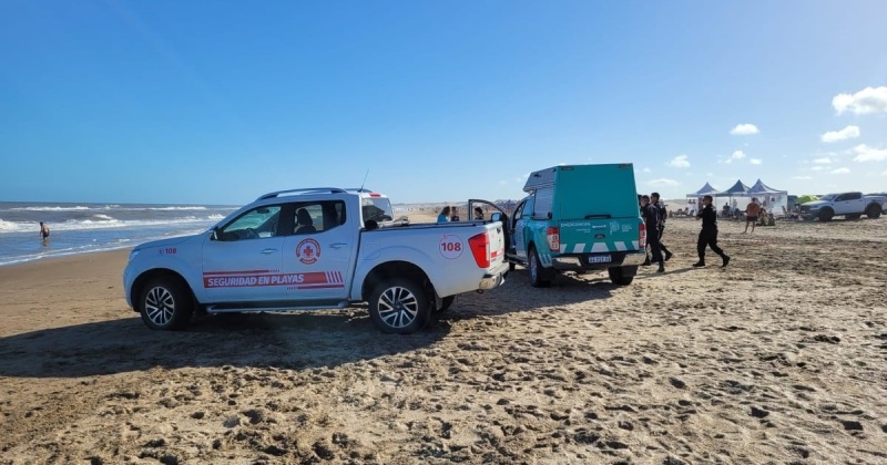 Encontraron un cuerpo en el agua en Pinamar