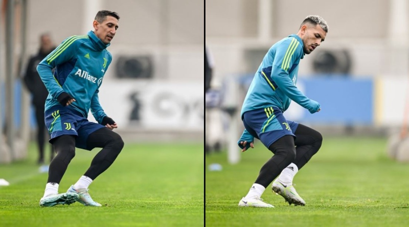 Paredes y Di María volvieron a la Juventus