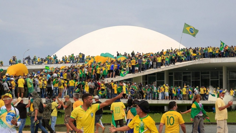 Detenidos en Brasilia: varios fueron candidatos bolsonaristas en las últimas elecciones