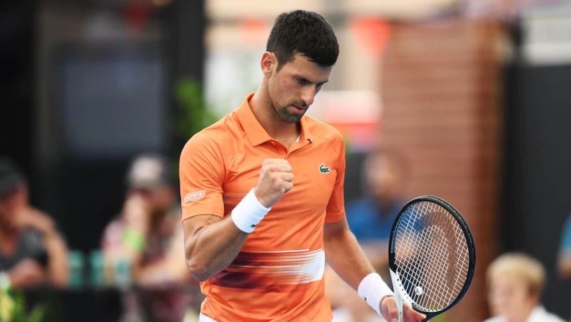 Djokovic ganó en su debut en Adelaida