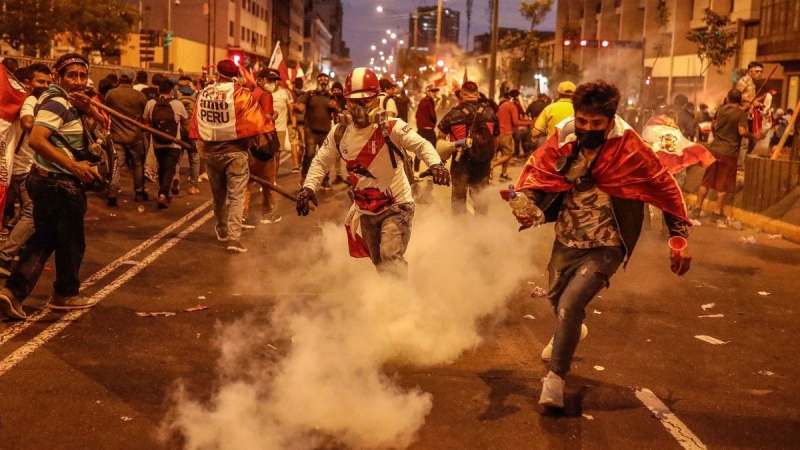 Históricas protestas en Perú