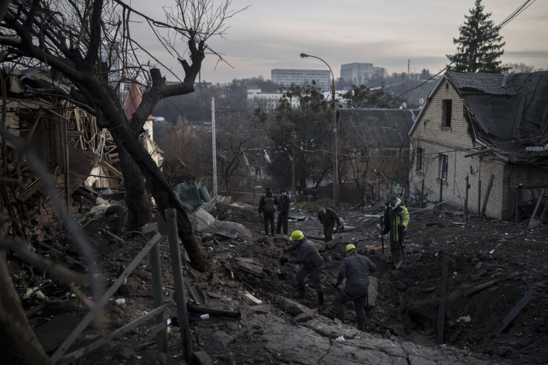 Rusia atacó Ucrania en pleno Año Nuevo