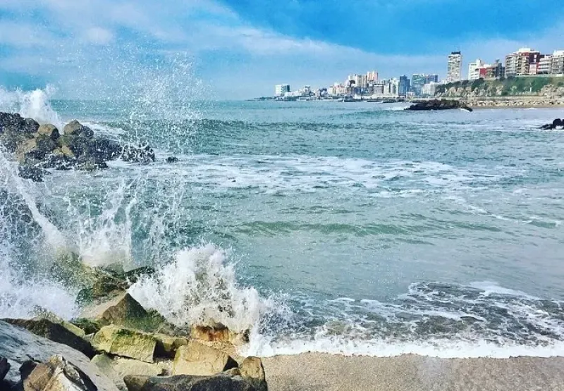 Mar del Plata: récord de temperatura del océano en los últimos 10 años