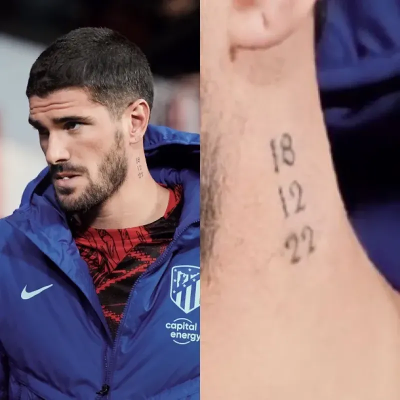 El nuevo tatuaje de Rodrigo De Paul