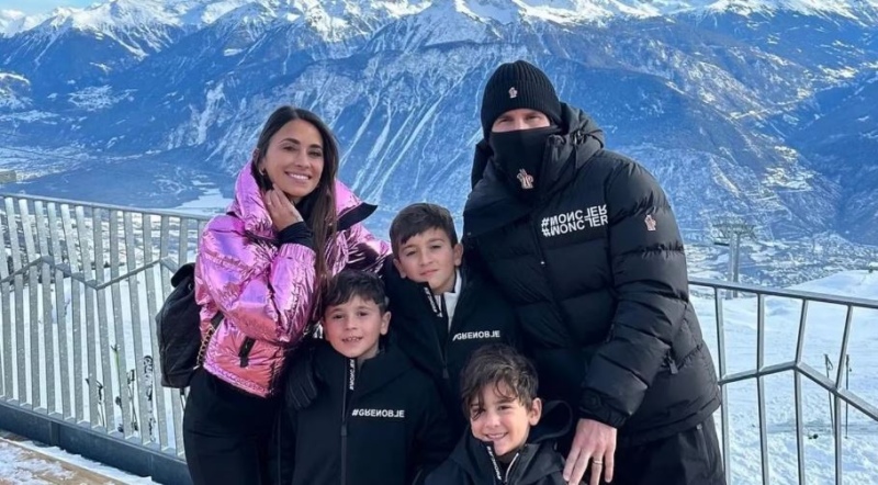 Las mini vacaciones de Messi en familia