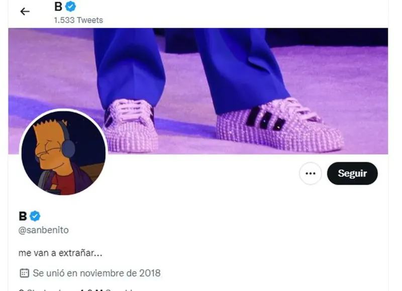 Bad Bunny puso su Instagram en privado