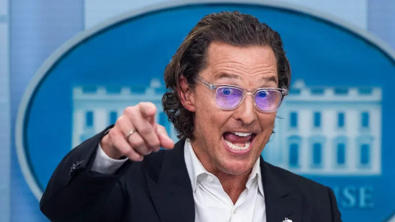 Matthew McConaughey se prepara para ser candidato a presidente en Estados Unidos