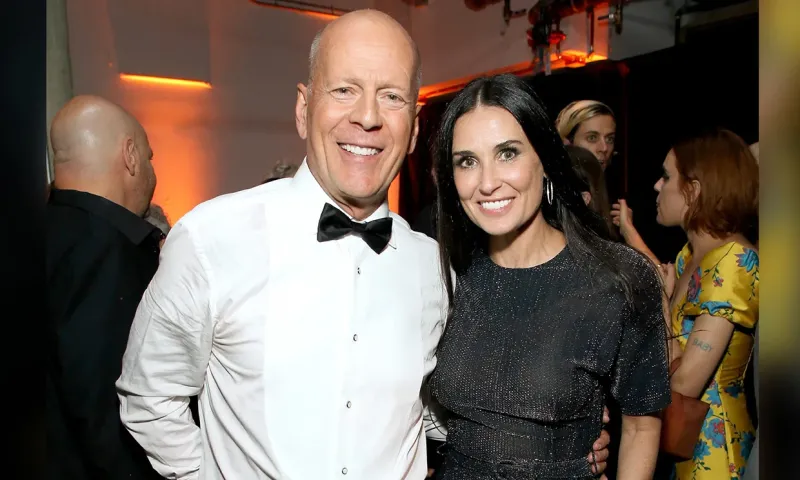 Demi Moore contó que Bruce Willis sufre una grave enfermedad