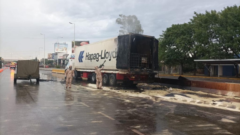 Derrame de sustancias tóxicas en Ituzaingó