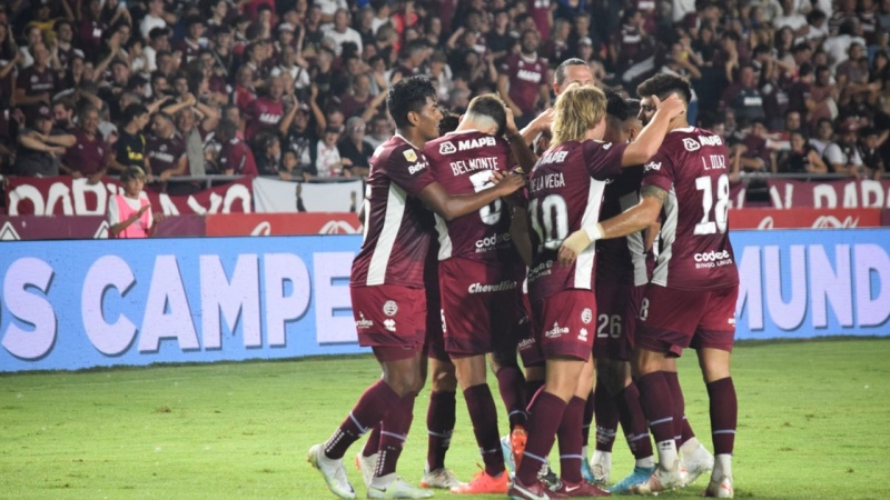 Lanús le ganó a San Lorenzo