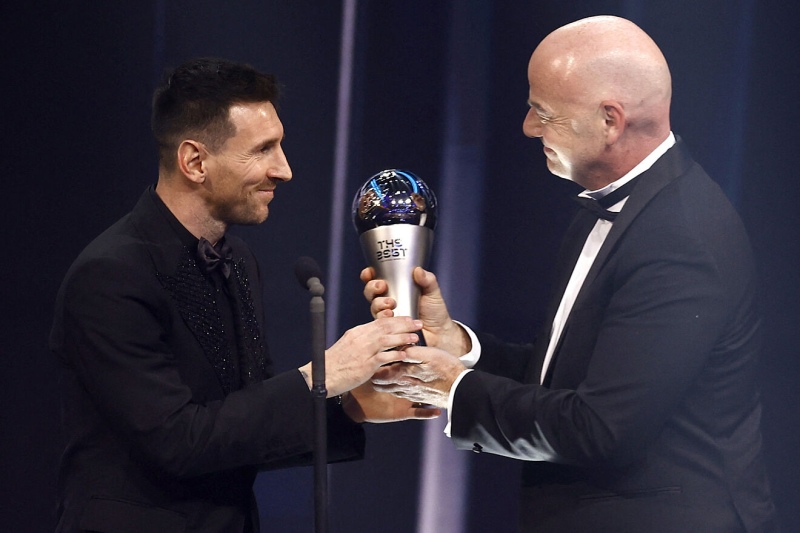 Messi, mejor jugador del mundo en los premios The Best