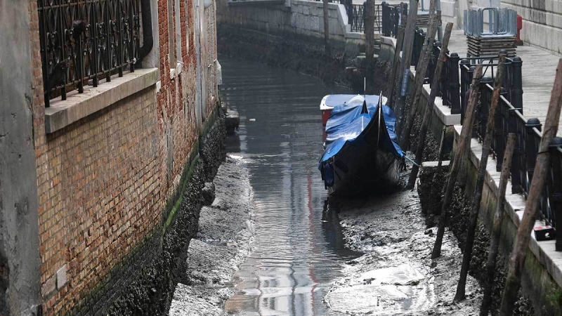 Venecia sin agua