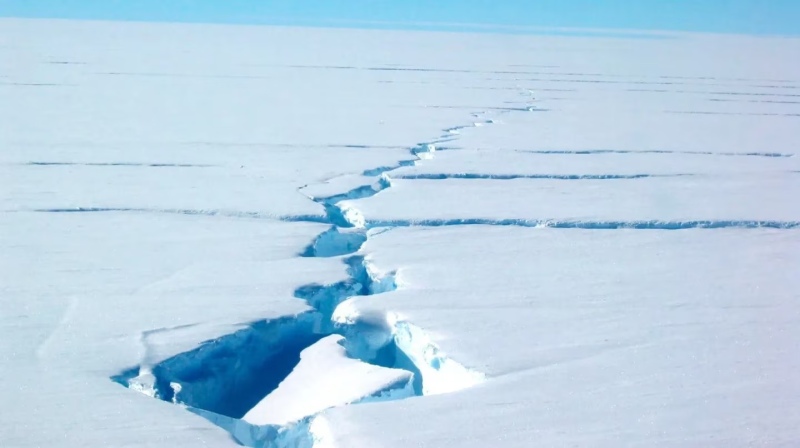 El hielo marino de la Antártida se redujo a su menor extensión