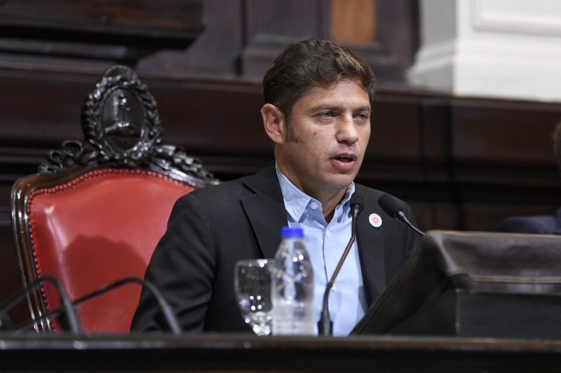 Kicillof abrió las sesiones ordinarias de la Legislatura bonaerense