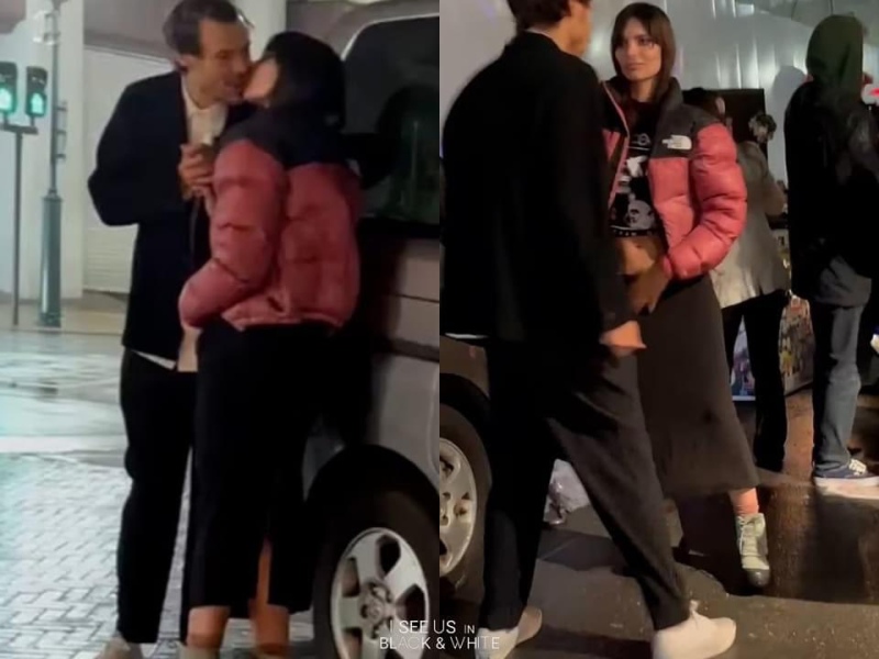 Harry Styles y Emily Ratajkowski fueron vistos a los besos en Tokio