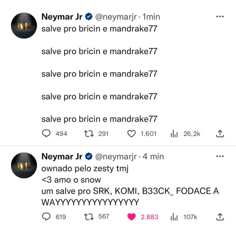 Hackearon a Neymar