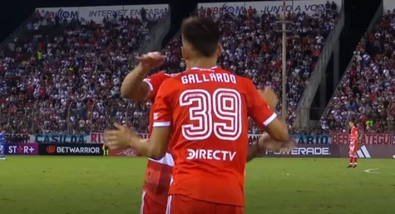 Debutó Matías Gallardo, el hijo del Muñeco, en la Primera de River