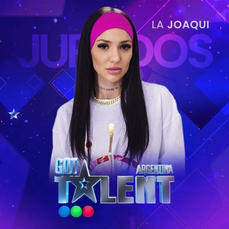 La Joaqui será jurado de Got Talent Argentina 2023