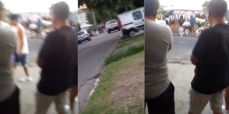 La Plata: cortaron una calle para velar en la vía pública a un hombre