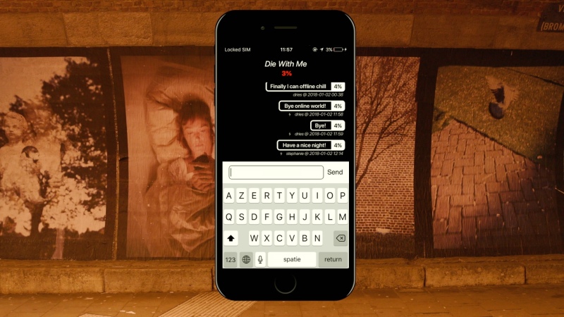”Die With Me”: la app para cuando tenés poca batería