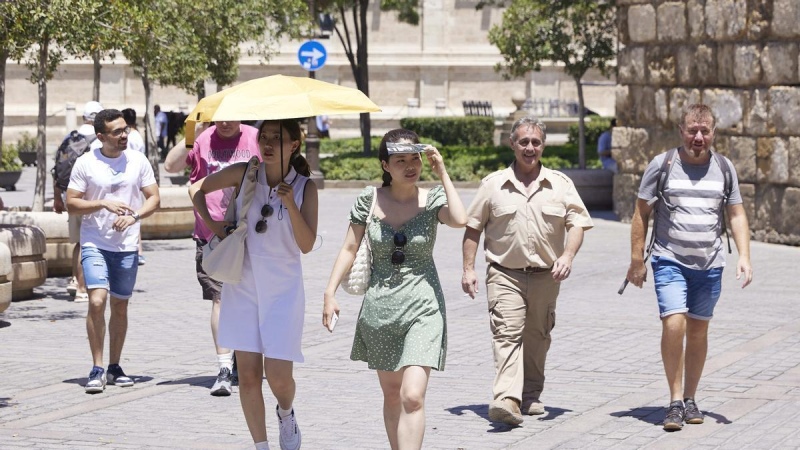 Pico de calor extremo en España