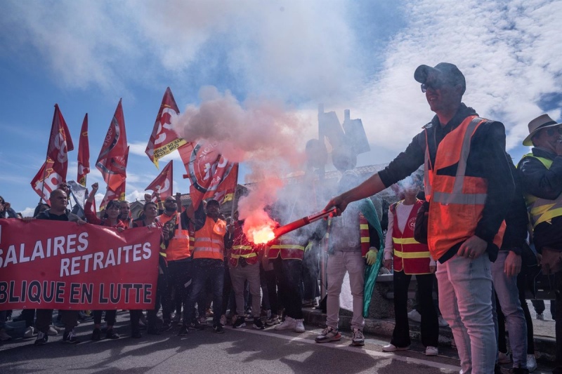 Francia: manifestantes irrumpieron un local de Louis Vuitton