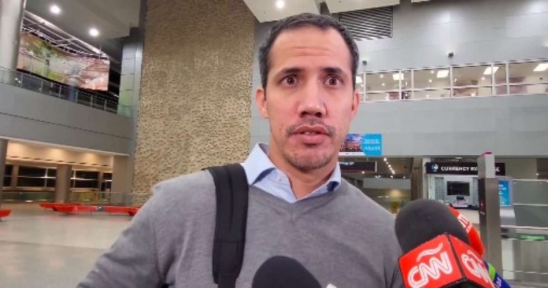 Guaidó llegó a Estados Unidos tras ser expulsado de Colombia